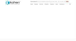 Desktop Screenshot of koheniluminacion.com.ar